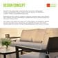 Hearth and Haven 3-Piece Outdoor Aluminum Club Chair Set with Side Table in Cast Silver, , large