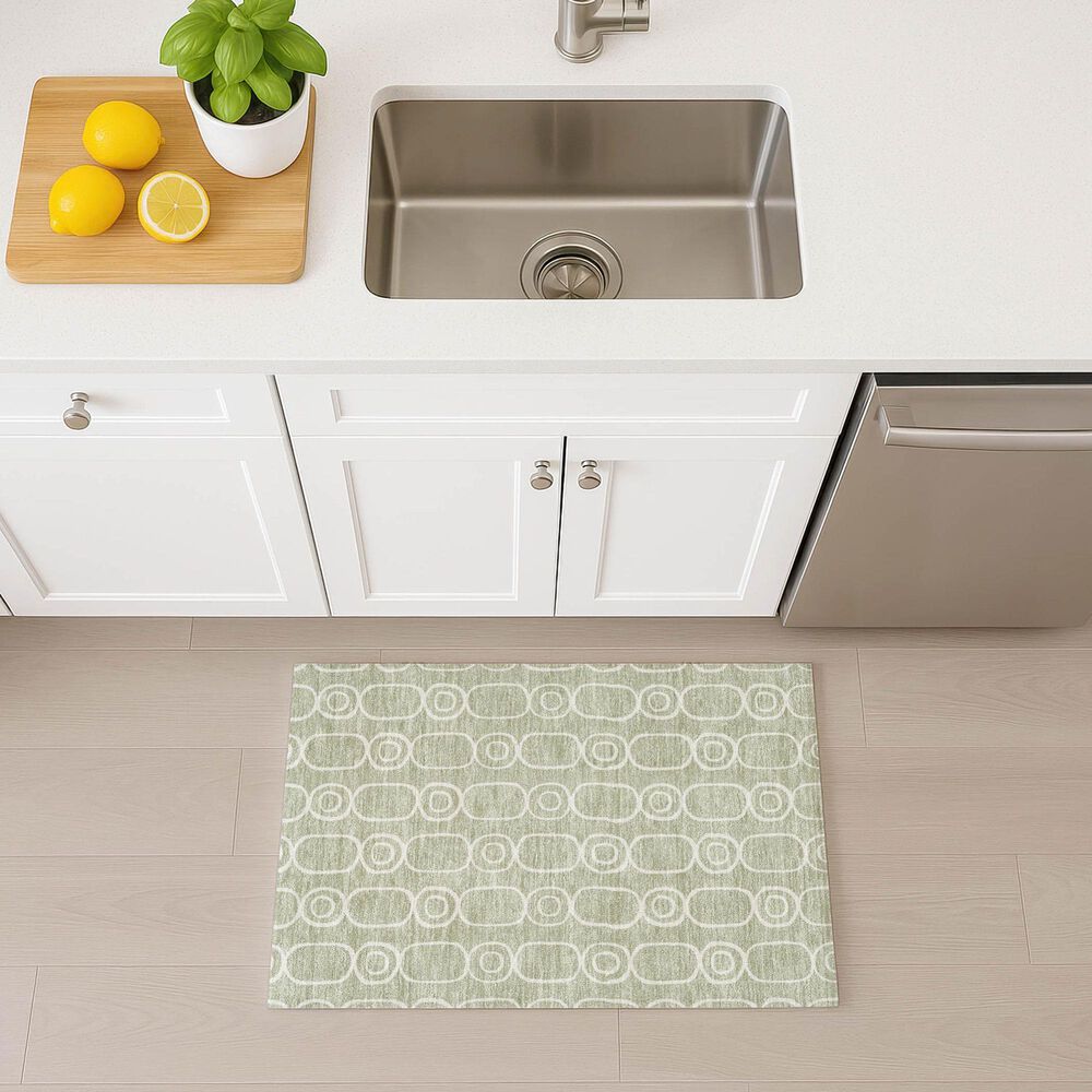 Dalyn Rug Company The Reserve TR6 Celery 2&#39;6&quot; x 3&#39;10&quot; Indoor/Outdoor Area Rug, , large