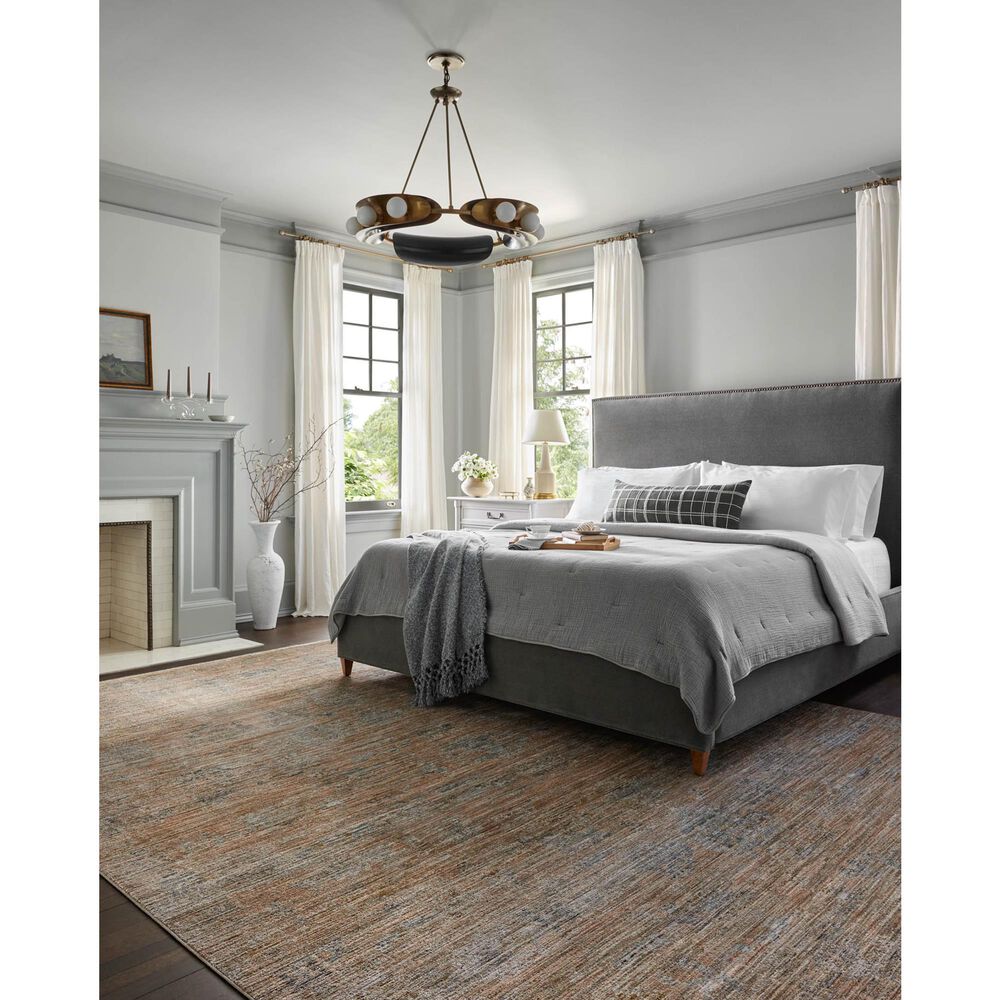 Loloi Katherine 7&#39;10&quot; x 10&#39; Copper and Steel Area Rug, , large