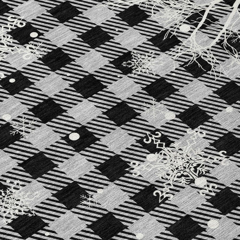 Dalyn Rug Company Wonderland WN32 2&#39;3&quot; x 7&#39;6&quot; Gray Indoor/Outdoor Runner, , large