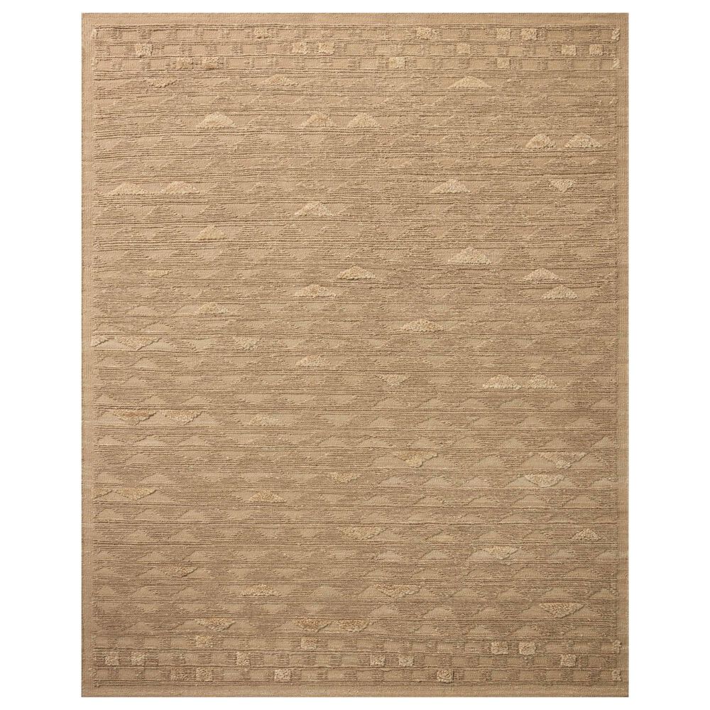 Loloi Mallory Sand 4" x 6" Area Rug, , large