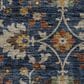 Dalyn Rug Company Silk Road Navy, Copper, Gold, Beige, Sage and Brown 8" x 10" Area Rug, , large