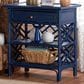 Baxton Studio Tiaret 1-Drawer Nightstand in Blue, , large