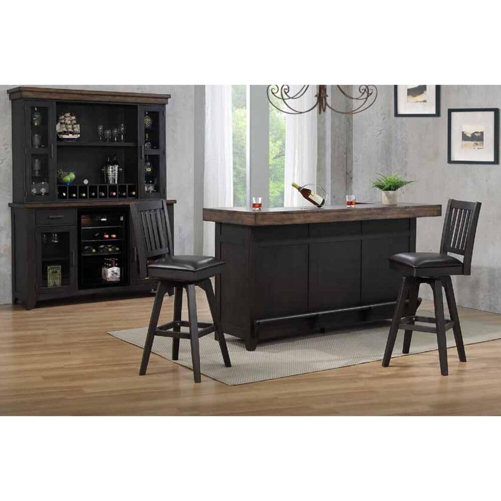 ECI FURNITURE Ashford Wall Bar in Black, , large