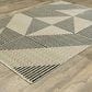 Oriental Weavers Capella Beige and Black 7"10" x 10"10" Area Rug, , large