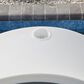 Floating Luxuries Kai Shelf Lounger with Pillows in White and Aruba (Set of 2), , large