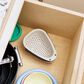 Joseph Joseph Droplet Mini White Colander with Folding Handle in White, , large