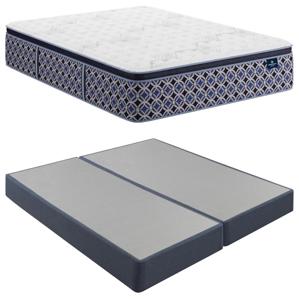Serta Perfect Sleeper Select Benson Park Medium Pillow Top California King Mattress with Low Profile Box Springs, , large