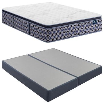 Serta Perfect Sleeper Select Benson Park Medium Pillow Top California King Mattress with Low Profile Box Springs, , large