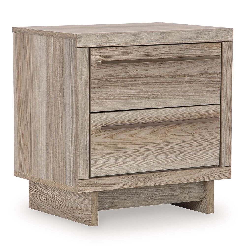37B Hasbrick 2Drawer Nightstand in Natural NFM