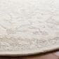 Safavieh Micro-Loop 3" Round Ivory and Beige Area Rug, , large