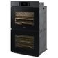 Samsung Bespoke Bespoke 30" Double Wall Oven with AI Pro Cooking Camera in Matte Black Steel, , large