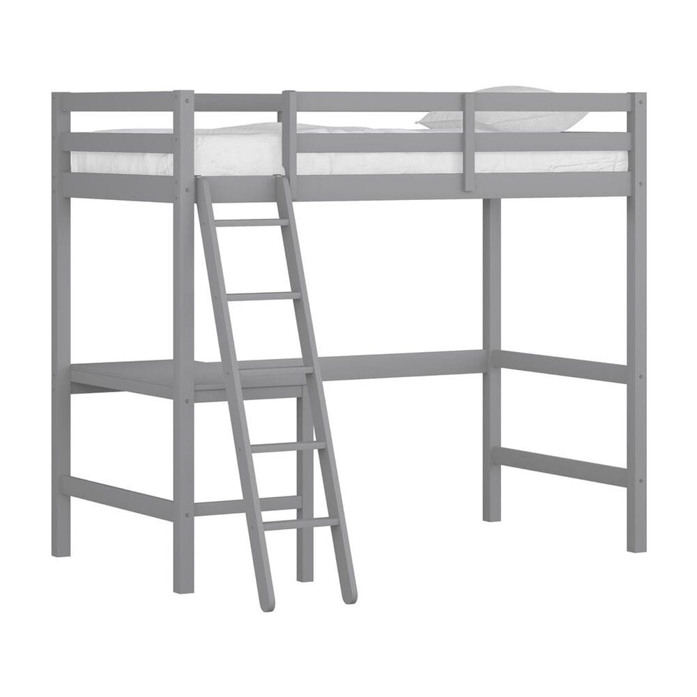 The Monday Company Twin Loft Bed W/Desk, , large
