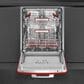 SMEG Retro-Style 24" Built-In Dishwasher in Red, , large