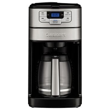 Cuisinart 12-Cup Automatic Grind and Brew Coffee Maker in Black and Stainless Steel, , large