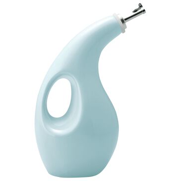 Meyer Corporation 24 Oz. Ceramic EVOO Dispensing Bottle in Light Blue, , large