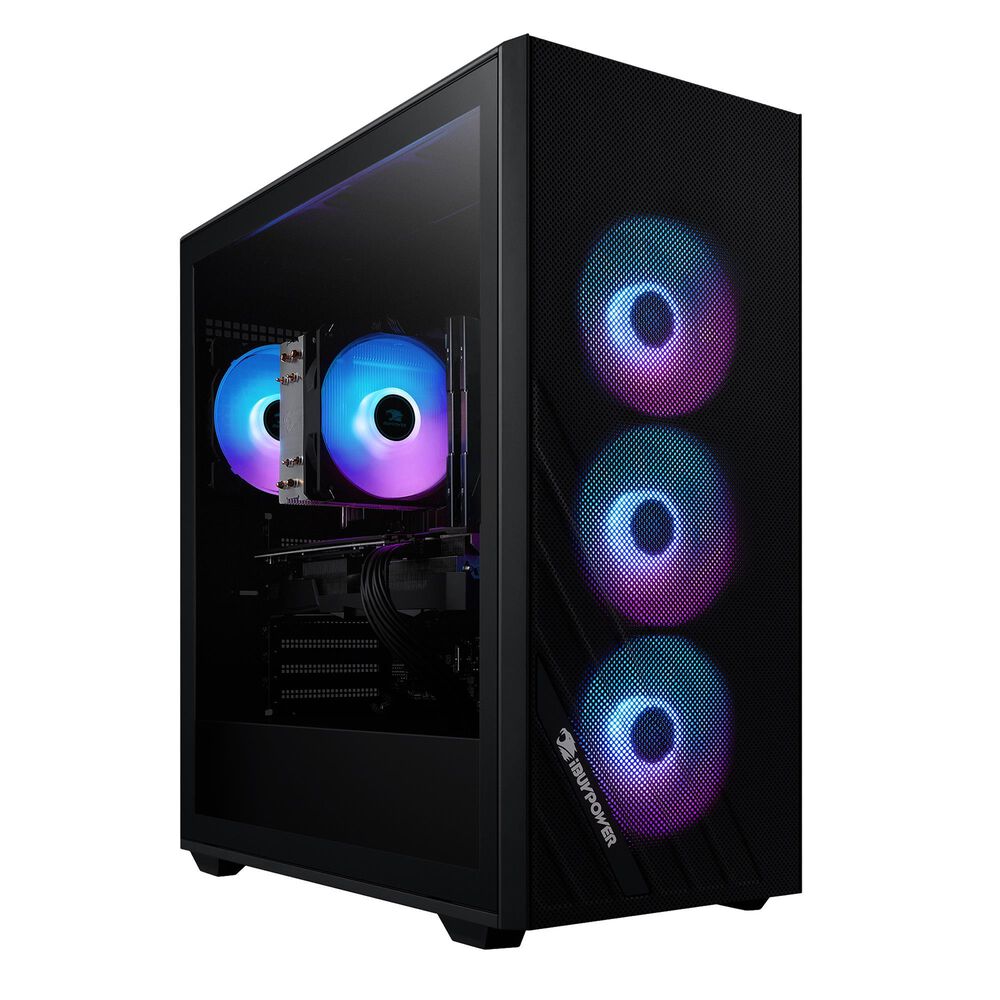 iBUYPOWER Scale Gaming PC Desktop - Intel Core Ultra 7 265F, NVIDIA GeForce RTX 4060 8GB, 16GB DDR5 Non-RGB RAM, 1TB NVMe SSD_SCI7N4601, , large