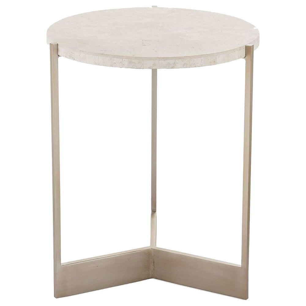 Rowe Furniture Corporation Reverie End Table in Blanca and Platinum, , large