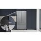 Samsung Bespoke AI 30 Cu. Ft. French Door Refrigerator with Zero Clearance Fit and In-Door Tall Water Dispenser in Fingerprint Resistant Stainless Steel, , large