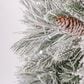 The Gerson Company 4" Pre-Lit Artificial Christmas Tree in Green, , large