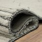 Drew and Jonathan Home Sirocco Beni 6" x 9" Black and White Area Rug, , large