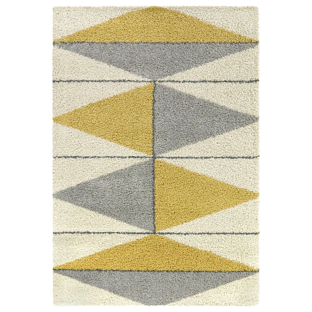 Balta Rugs Stella Levine Yellow 5"3" x 7" Area Rug, , large