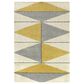 Balta Rugs Stella Levine Yellow 5"3" x 7" Area Rug, , large