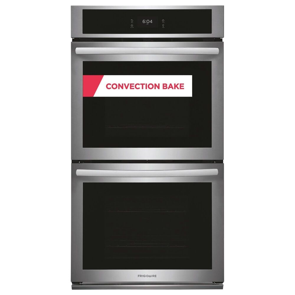 Frigidaire 2-Piece Kitchen Package with 27" Double Wall Oven and 36" Gas Cooktop in Stainless Steel, , large