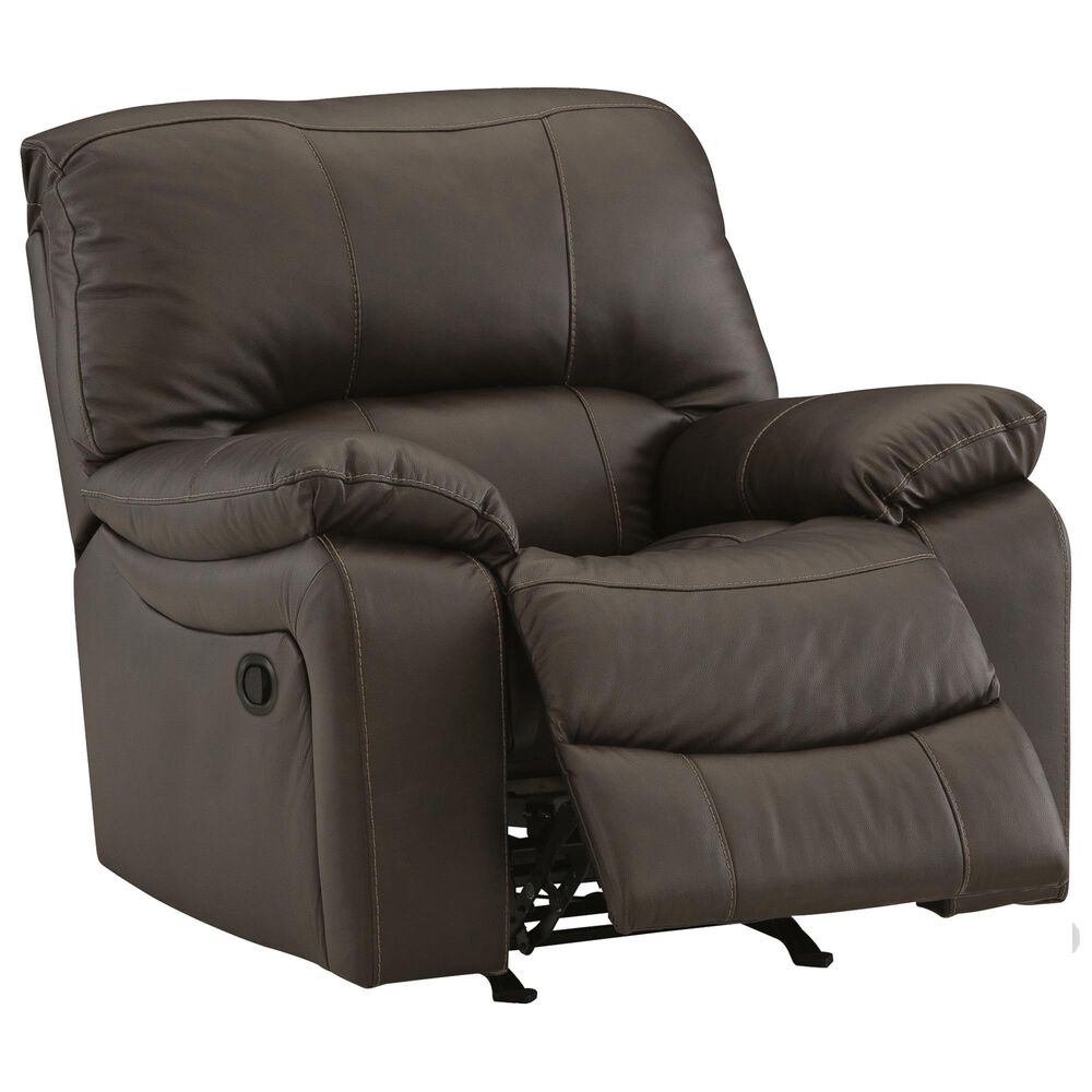 Ashley Leesworth 3-Piece Power Reclining Living Room Set in Dark Brown, , large