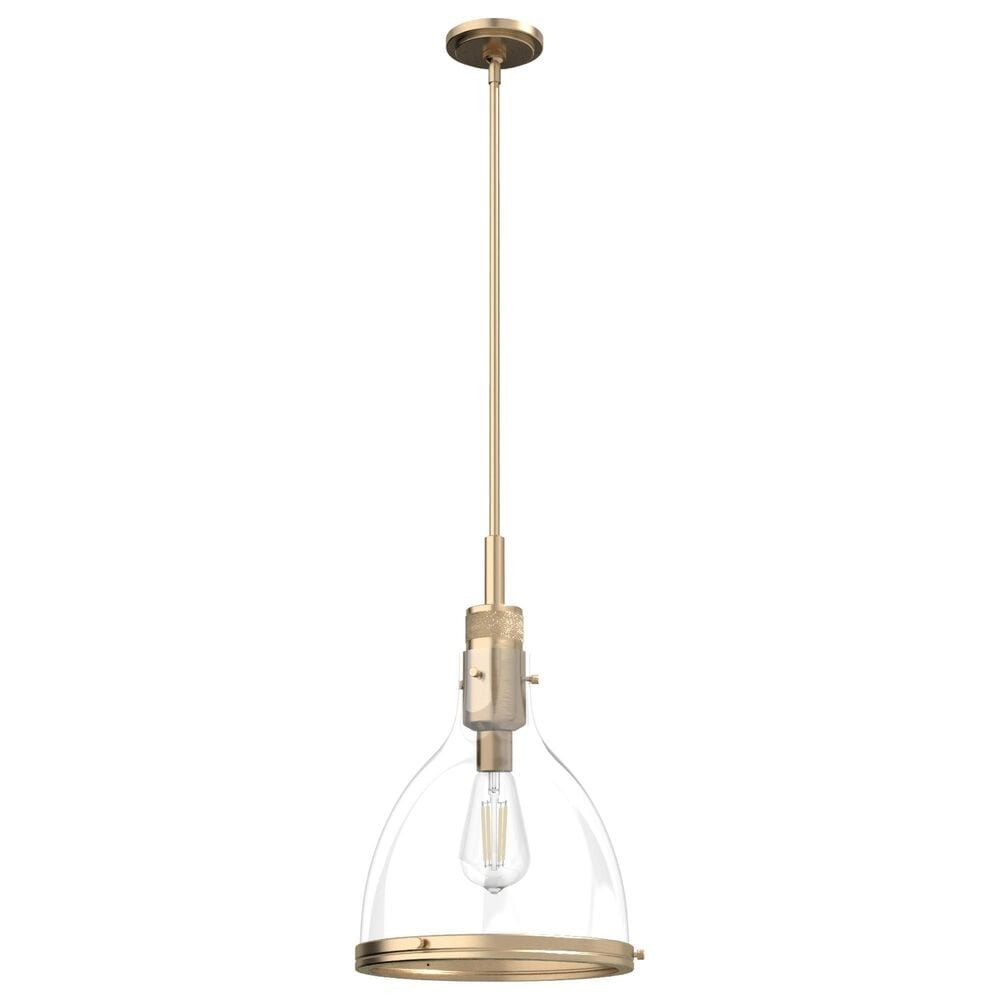 Hunter Van Nuys 13" 1-Light Pendant in Alturas Gold, , large