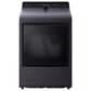 LG 7.3 Cu. Ft. Rear Control Gas Dryer with LG EasyLoad Door and AI Sensing in Matte Black, , large