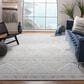 Safavieh Micro-Loop 8" x 10" Ivory and Grey Area Rug, , large