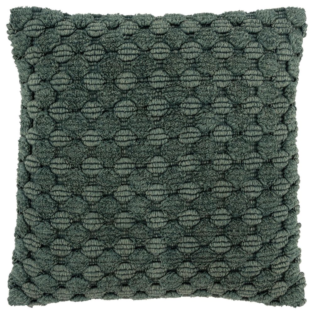 Rizzy Home 20" x 20" Down Filled Throw Pillow in Green, , large