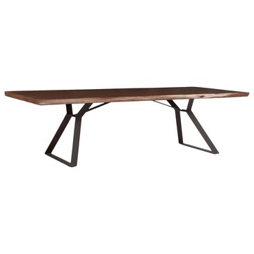 Home Trends & Design London Loft Dining Table in Walnut and Antique Zinc, , large