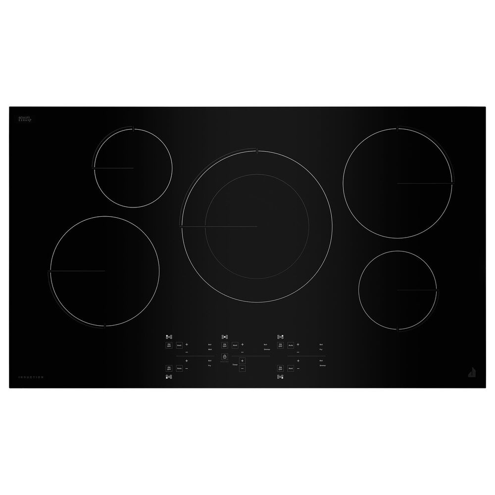 JennAir Oblivion 36" Induction Electric Cooktop in Black, , large