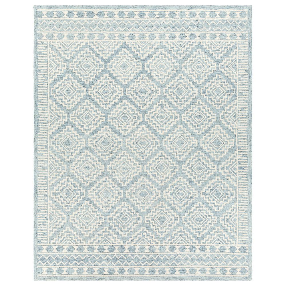Surya Granada GND-2324 8' x 10' Pale Blue, Beige and Sky Blue Area Rug, , large
