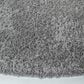 Safavieh August Shag AUG522G 6"7" Round Grey Area Rug, , large