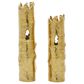 CosmoLiving by Cosmopolitan Bamboo-Shaped Vase in Gold (Set of 2), , large