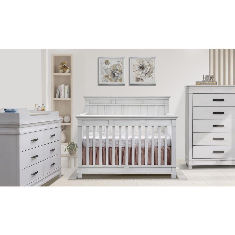 Sorelle Furniture Brookfield Elite 5-Drawer Chest in Brushed Ivory, , large