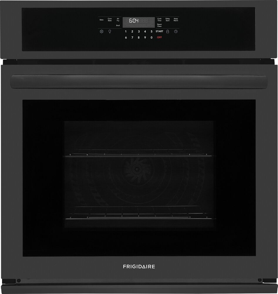 Frigidaire 27" Single Wall Oven with Air Fry in Black, , large