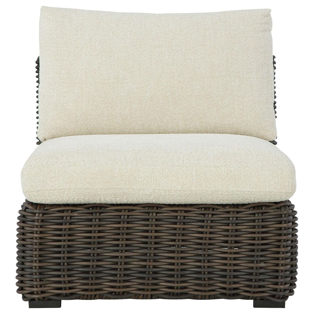 Ashley Kimora 4-Piece Outdoor Sectional in Beige, , large