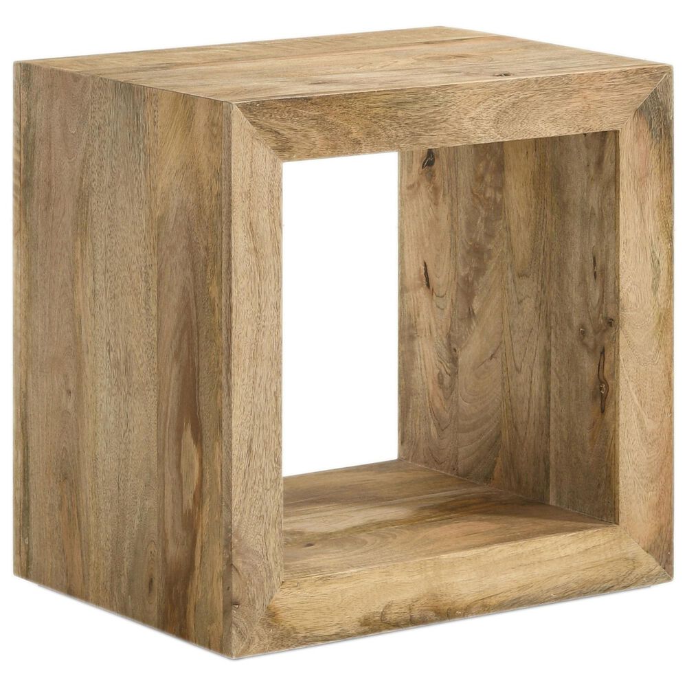 Coaster Benton Rectangular End Table in Natural, , large