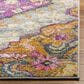 Safavieh Madison MAD119G 5"1" x 7"6" Light Grey and Fuchsia Area Rug, , large