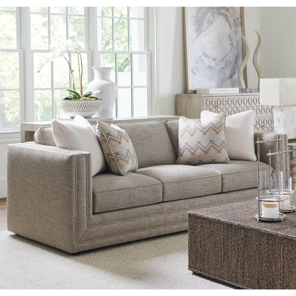 Lexington Furniture Mercer Sofa in Tan and Gray, , large