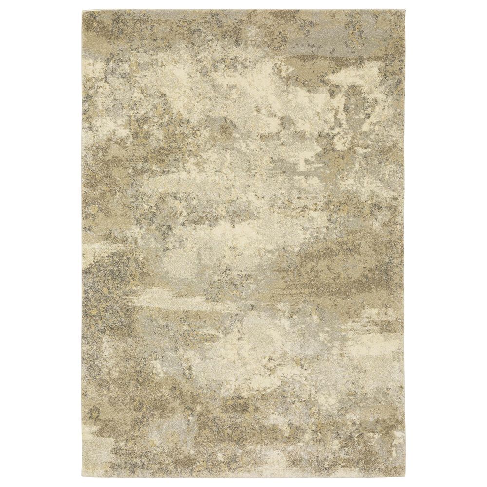 Oriental Weavers Astor Colin 8322J 5"3" x 7"6" Gold Area Rug, , large