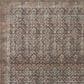Amber Lewis x Loloi Billie 8"6" x 11"6" Ink and Salmon Area Rug, , large