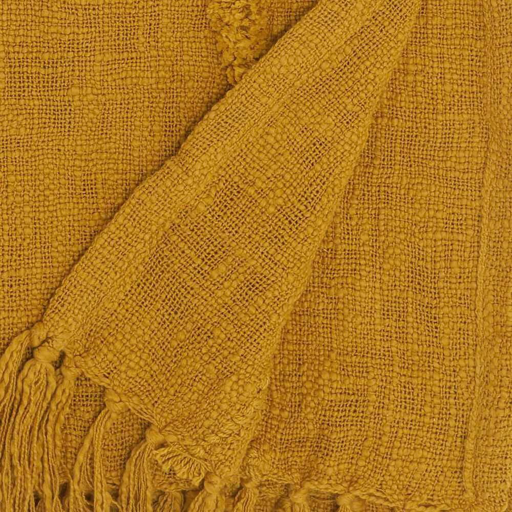 Nourison Life Styles Throw in Mustard, , large