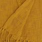 Nourison Life Styles Throw in Mustard, , large