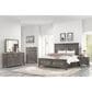 New Heritage Design Lisbon 2-Drawer Nightstand in Gray and White, , large