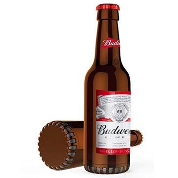 M & S Brands Budweiser Bluetooth Bottle Speaker, , large